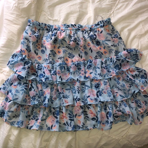 Lovers + Friends Jana Skirt Meadow Floral - Picture 4 of 4